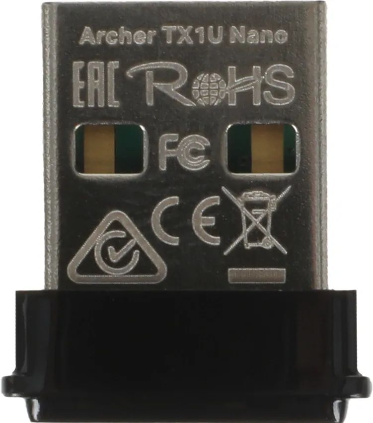 Сетевой адаптер Wi-Fi TP-Link Archer TX1U Nano AX300 USB 2.0 (ант.внутр.) 1ант.