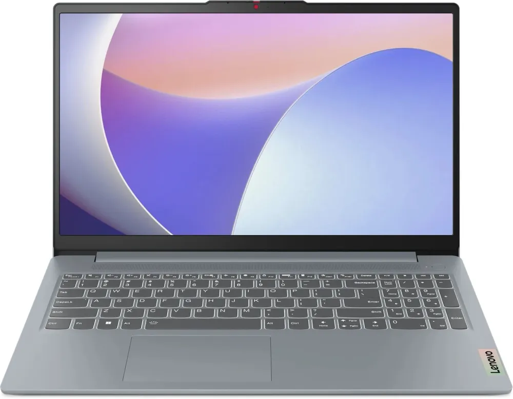 Ноутбук Lenovo IdeaPad Slim 3 15IRH8 Core i7 13620H 16Gb SSD512Gb Intel UHD Graphics 15.6" IPS FHD (1920x1080) FreeDOS grey WiFi BT Cam (83EM007MPS)