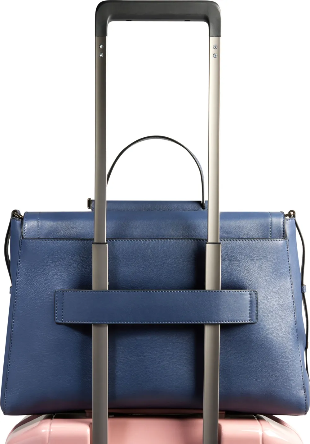 Деловая сумка женская Piquadro Circle BD6778W92/BLU4 с отделением для ноутбука 14" синяя натур.кожа