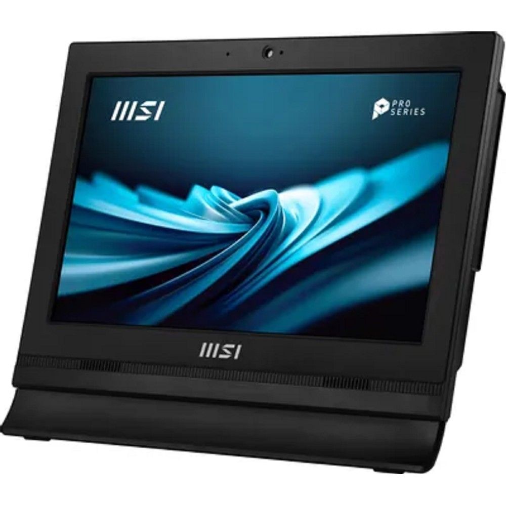 Моноблок MSI Pro AP162T ADL-013RU 15.6" Full HD Touch N100 (0.8) 4Gb SSD128Gb UHDG CR Windows 11 Pro 2xGbitEth WiFi BT 65W клавиатура мышь Cam черный 1920x1080