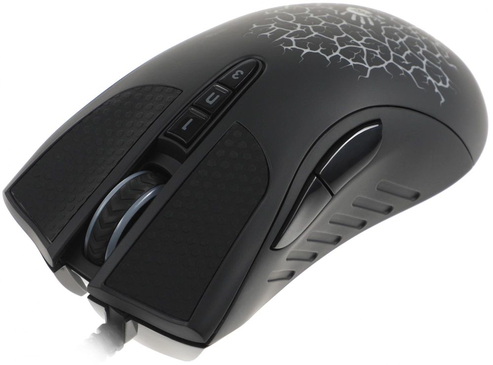 Мышь A4Tech Bloody A90 черный оптическая 6200dpi USB 8but