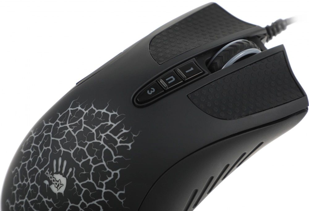 Мышь A4Tech Bloody A90 черный оптическая 6200dpi USB 8but