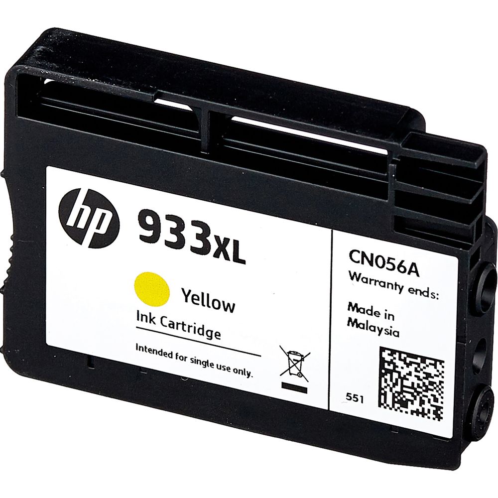 Картридж струйный HP 933XL CN056AE желтый (825стр.) для HP OJ 6700/7100