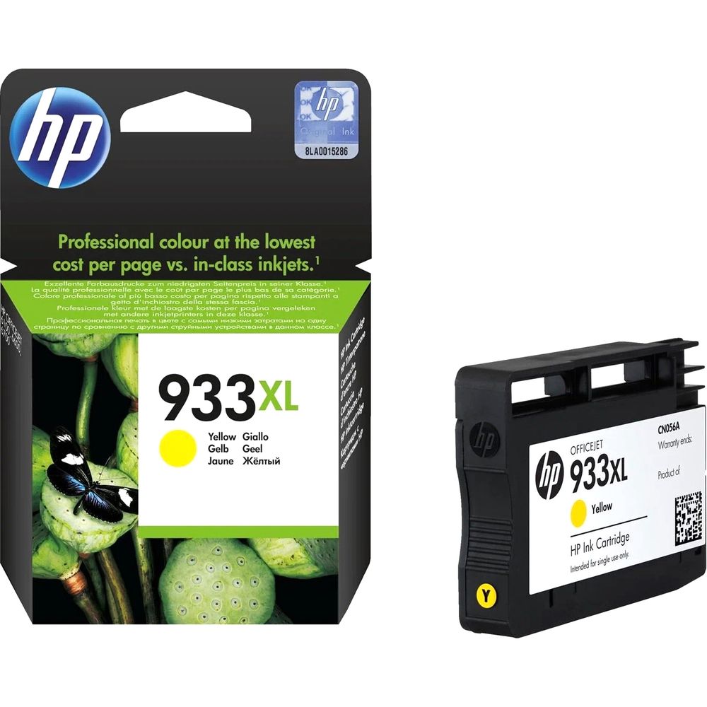 Картридж струйный HP 933XL CN056AE желтый (825стр.) для HP OJ 6700/7100