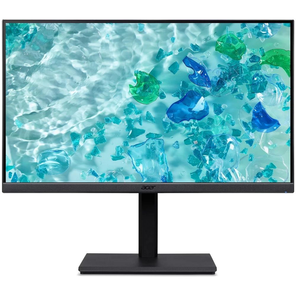 Монитор 27" ACER B277UGbmiiprzx Black (IPS, 2560x1440, 4ms, 350cd, 120Hz, 2xHDMI(2.0) + 1xDP(1.2) + 4xUSB 3.2 + USB-B (1up 4down) + SPK + Audio Out, Speakers 2Wx2, Internal, sync: FreeSync, hdr: HDR 10, hadj 150, DE: Delta E < 1, Vesa:100x100)