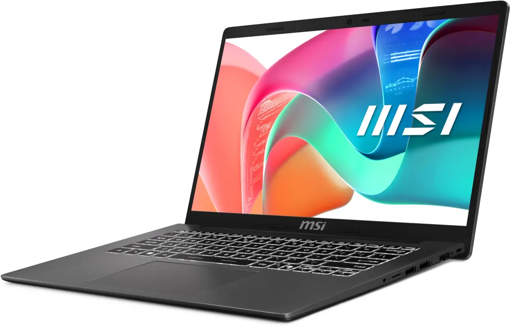 Ноутбук MSI Modern 14 F13MG-207RU Core i7 1355U 16Gb SSD512Gb Intel Iris Xe graphics 14" IPS FHD (1920x1080) Windows 11 Home grey WiFi BT Cam (9S7-14S121-207)