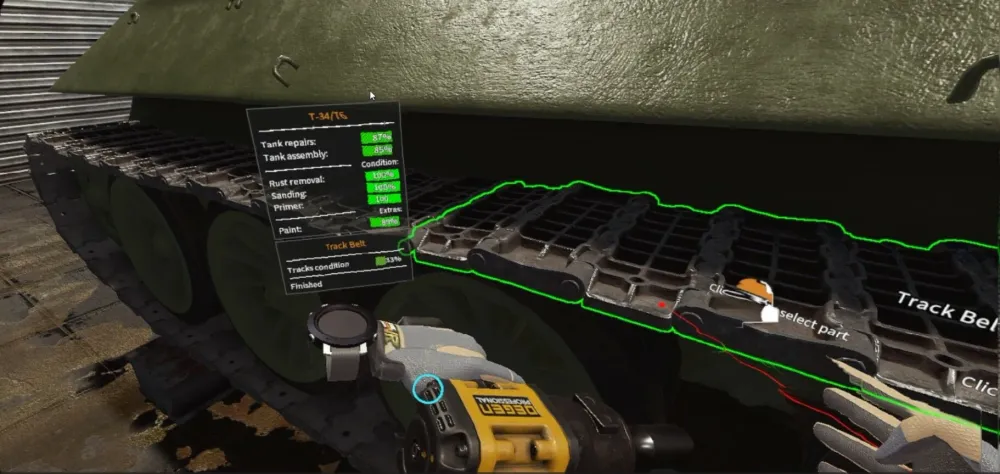 Игра для ПК GameFormatic Tank Mechanic Simulator VR (6+)