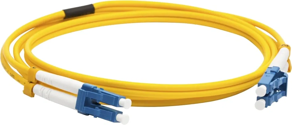 Патч-корд Lanmaster LAN-2LC-2LC/SU-10 2xOS2 LC дуплекс-LC дуплекс 10м LSZH оранжевый
