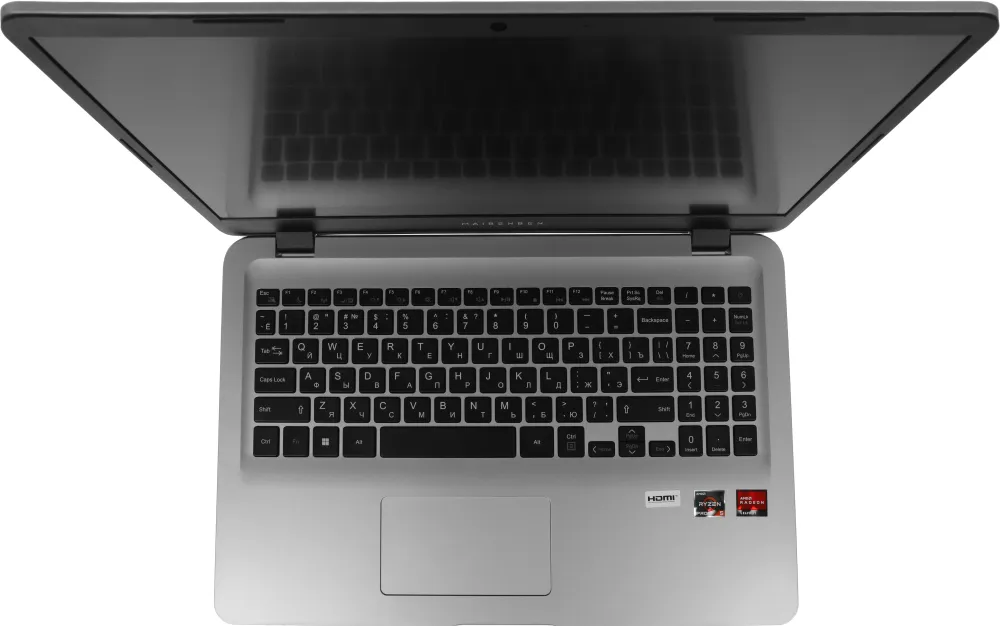 Ноутбук Maibenben M545 Pro Ryzen 5 Pro 4650U 8Gb SSD512Gb AMD Radeon Graphics 15.6" IPS FHD (1920x1080) Linux silver WiFi BT Cam 4450mAh (M5451SB0LSRE1)