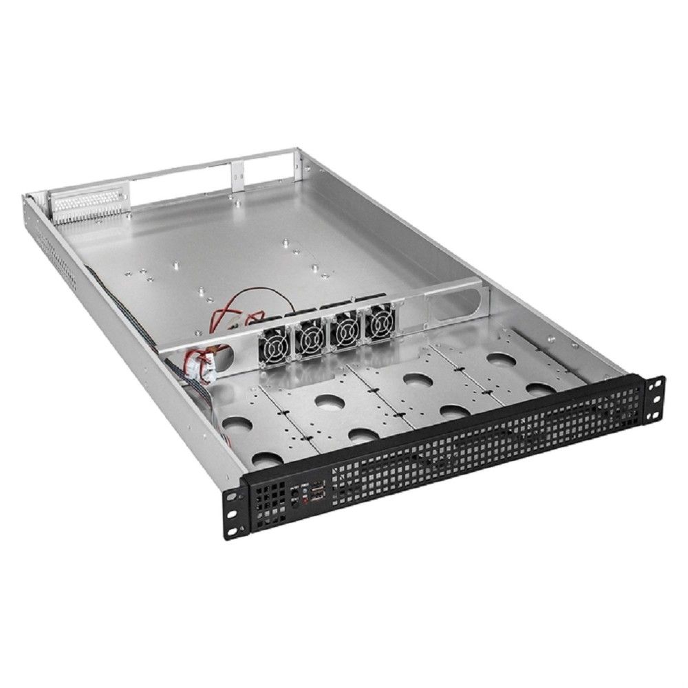 Exegate EX265506RUS Серверный корпус Pro 1U650-04 <RM 19",  высота 1U, глубина 650, БП 300ADS, USB>
