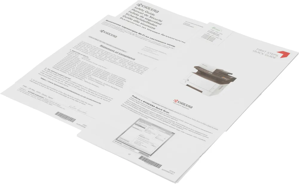 МФУ лазерный Kyocera Ecosys M2135DN (1102S03NL0/L1) A4 Duplex белый