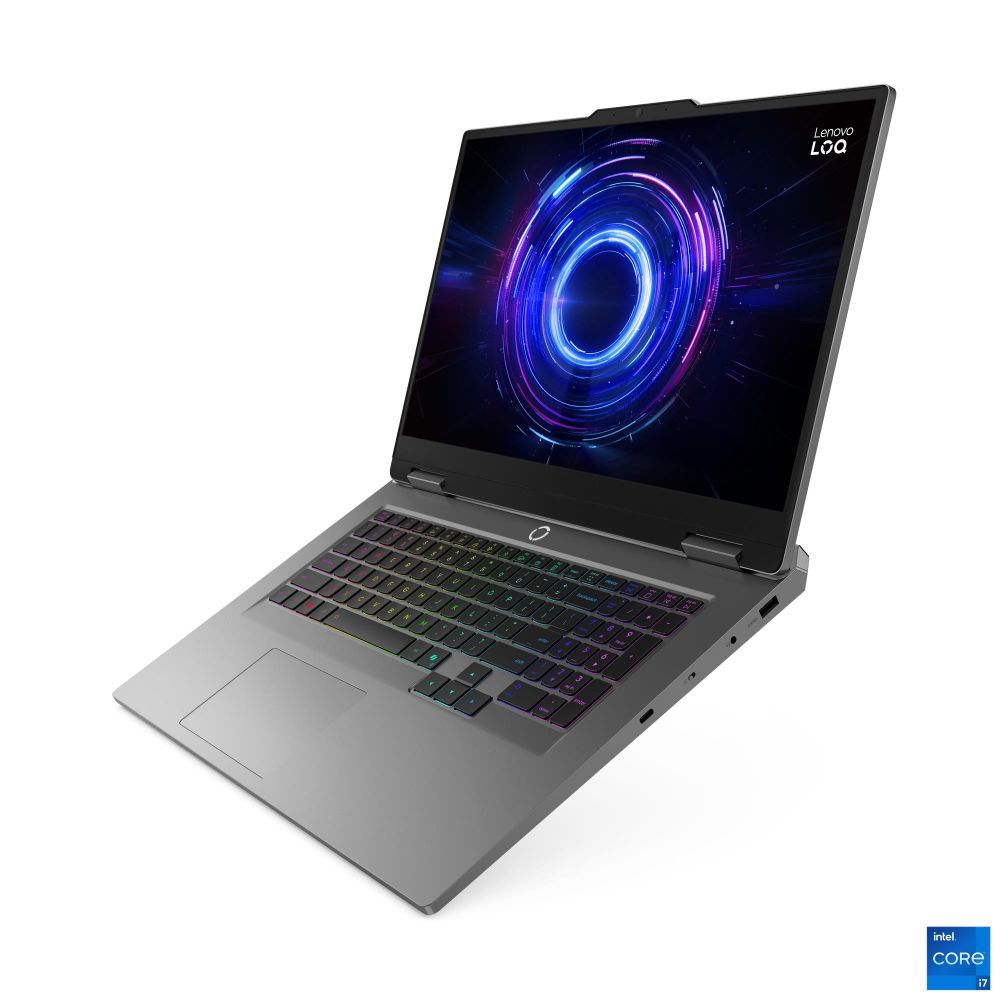 Ноутбук Lenovo LOQ 17IRX10 Intel Core i5-13450HX/16Gb (1*16 D5)/SSD1Tb/RTX5050 8Gb (115W)/17.3"/IPS/FHD/1920x1080/165Hz/Win11 (SL English)/RJ-45/Grey/2.9kg