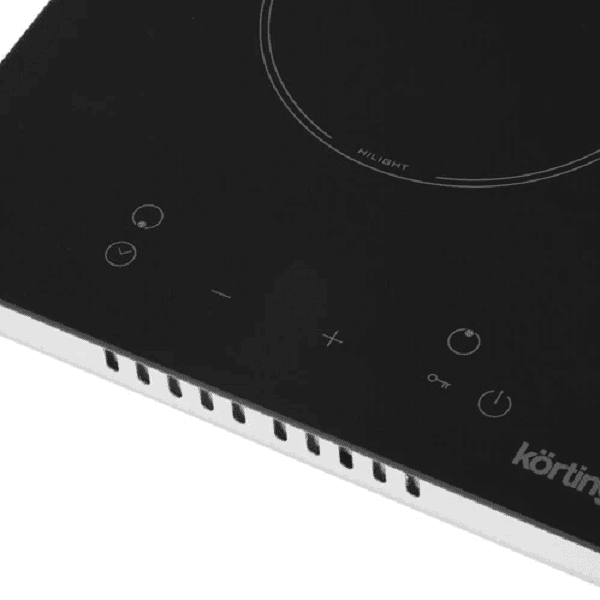 Встраиваемая варочная панель Korting/ Домино, Независимая стеклокерамическая варочная поверхность DOMINO,  цвет поверхности: черная стеклокерамика, Ширина 30 см, Зоны нагрева Hilight, Сенсорное управление TOUCH CONTROL, Дисплей, Таймер,  Функция "Защита д