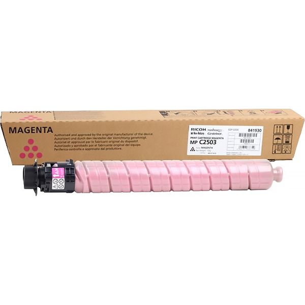 Картридж лазерный Ricoh MP C2503 841930 пурпурный (5500стр.) для Ricoh MP C2003/C2503/C2011SP/C2004/C2504