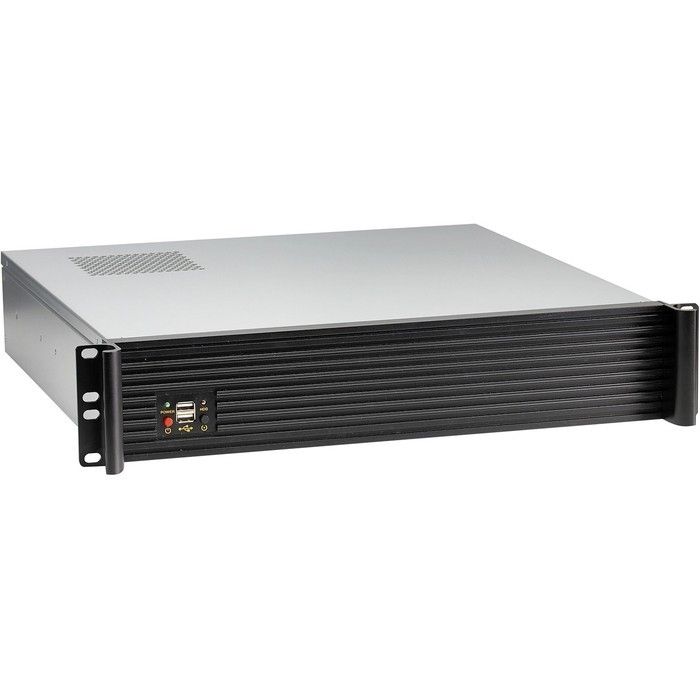 Exegate EX292583RUS Серверный корпус ExeGate Pro 2U420-06 <RM 19", высота 2U, глубина 420, БП 2U-700ADS, USB>