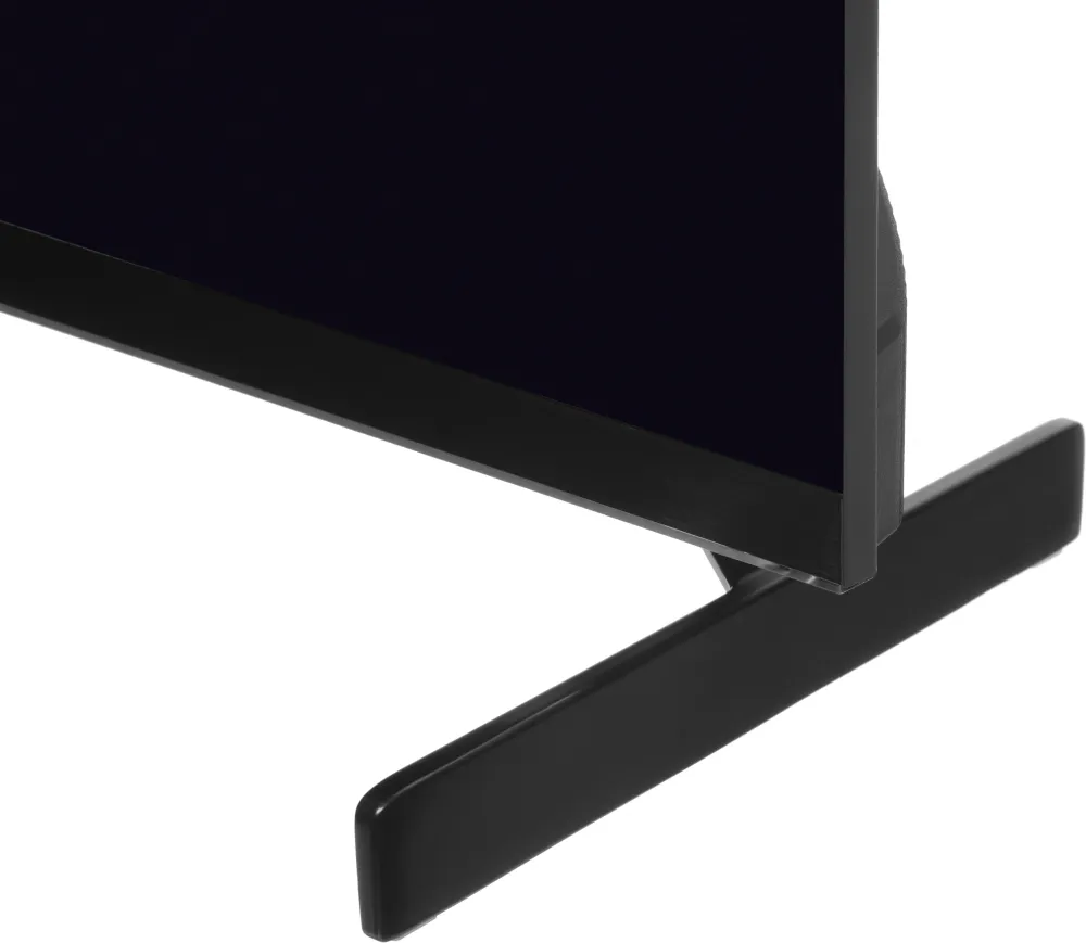 Телевизор LED Hyundai 43" H-LED43BU7011 Google TV Frameless Metal черный 4K Ultra HD 60Hz MEMC DVB-T DVB-T2 DVB-C DVB-S DVB-S2 USB WiFi Smart TV