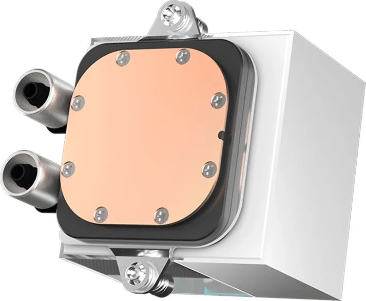 Система водяного охлаждения PcCooler DS360 WH Soc-AM5/AM4/1200/1700/1851 белый 4-pin Al LCD 310W Ret (DS360-WHNWXX-GL)