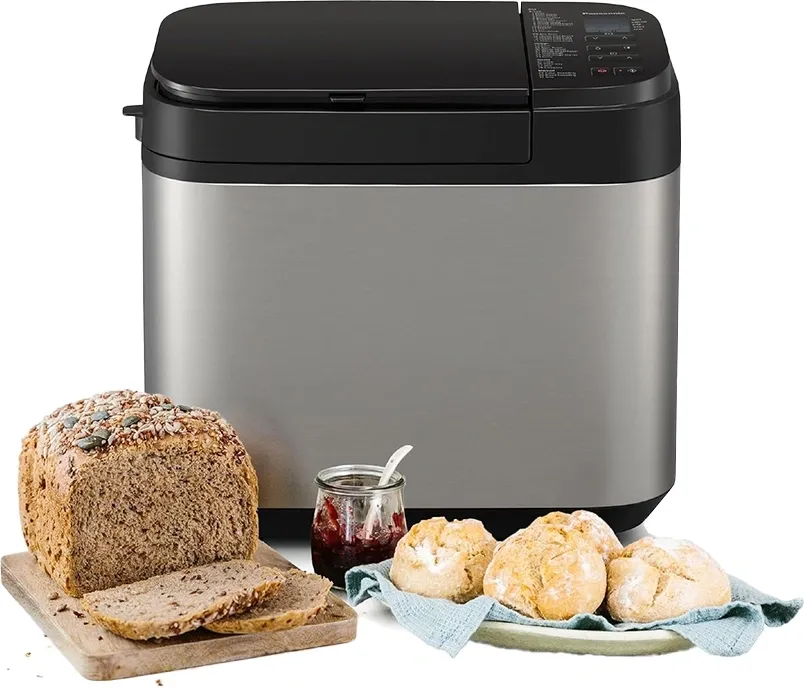 Хлебопечь Panasonic SD-YR2550STS 550Вт серебристый/черный