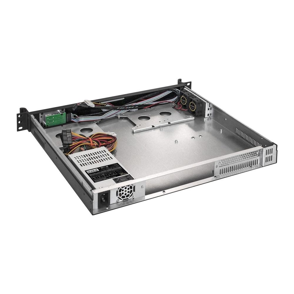 Exegate EX279777RUS Серверный корпус Exegate Pro 1U390-01 <RM 19", высота 1U, глубина 390, БП 350DS, USB>