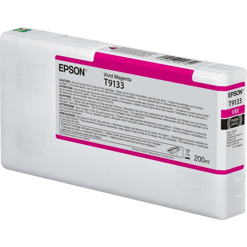Epson C13T913300 картридж  для Epson SC-P5000/SC-P5000V, vivid magenta, 200 мл. (LFP)