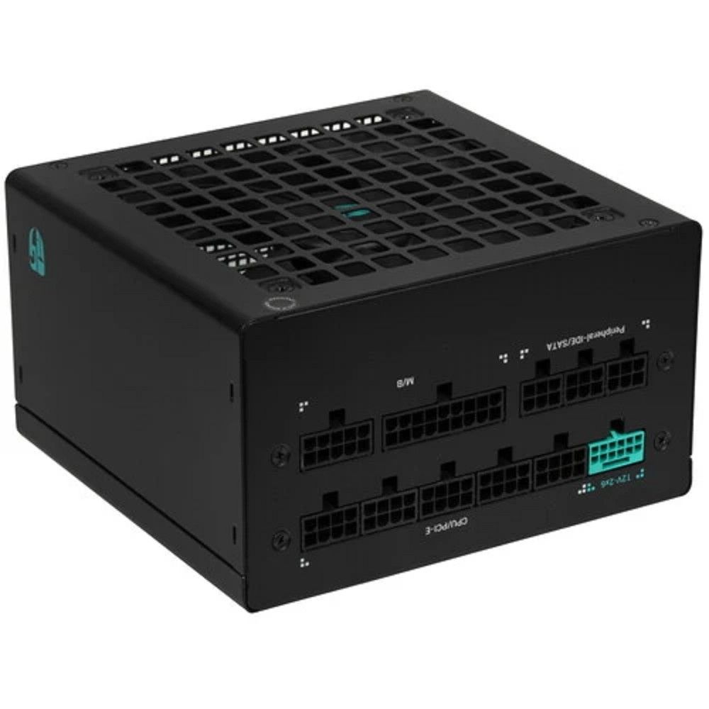 Блок питания Deepcool GAMERSTORM PQ750G (ATX 3.1, 750W, Full Cable Management, PWM 120mm fan, 80+ GOLD, Active PFC + Half Bridge + DC/DC, Full Japanese Capasitors, Gen5 PCIe) RET (R-PQ750G-FD0B-WGEU-V1)