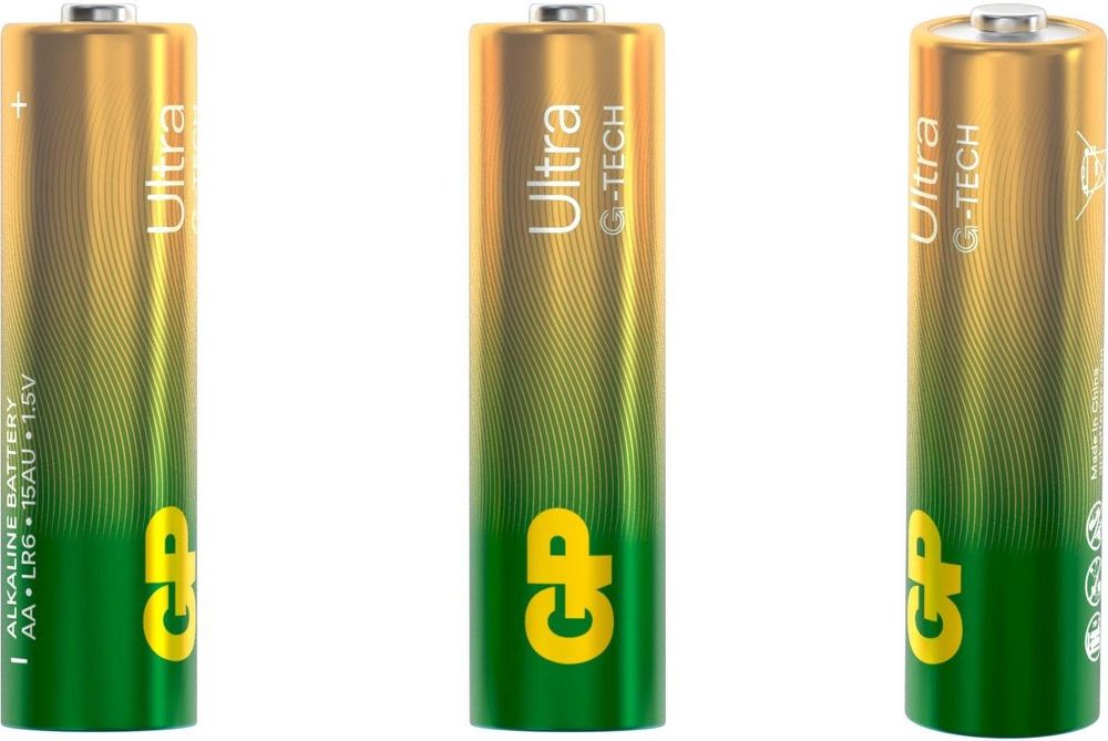Батарея GP Ultra Alkaline 15AUA21-2CRSBC4 AA (4шт) блистер