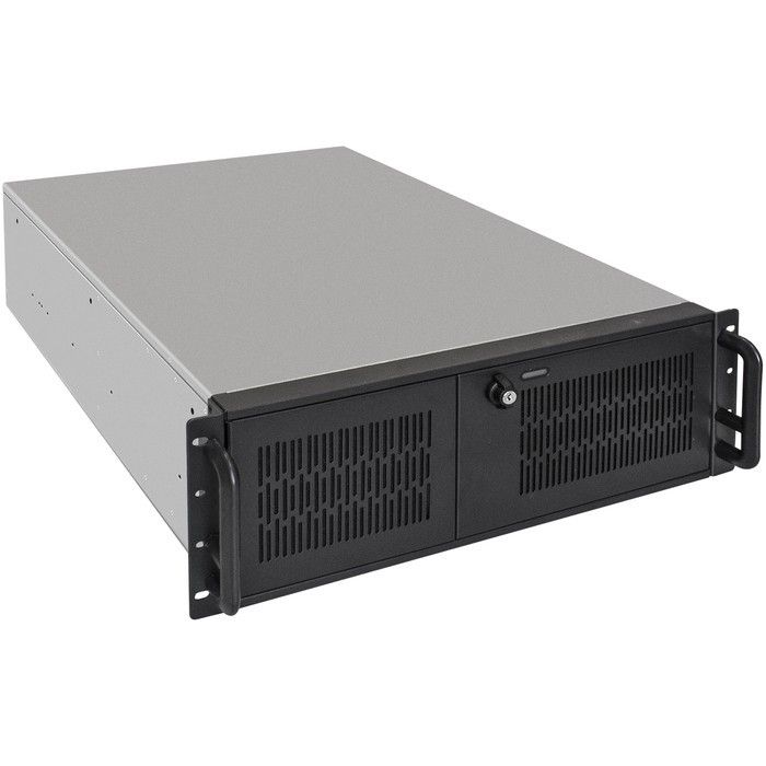 Exegate EX293254RUS Серверный корпус ExeGate Pro 4U650-010/4U4139L <RM 19", высота 4U, глубина 650, БП 1100RADS, USB>
