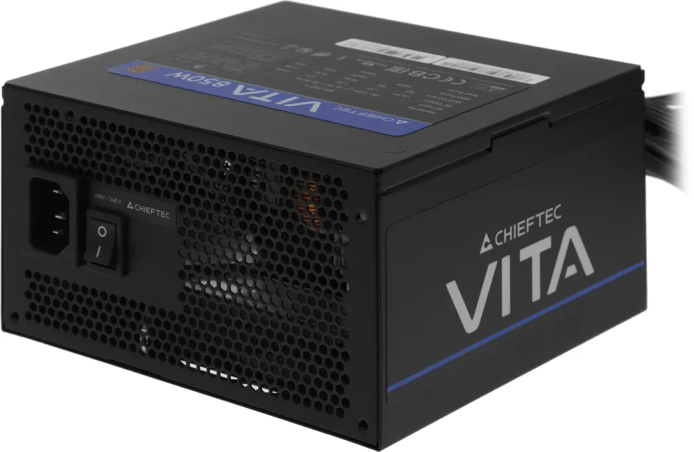 Блок питания Chieftec ATX 850W Vita BPX-850-S 80+ bronze (20+4pin) APFC 120mm fan 6xSATA RTL