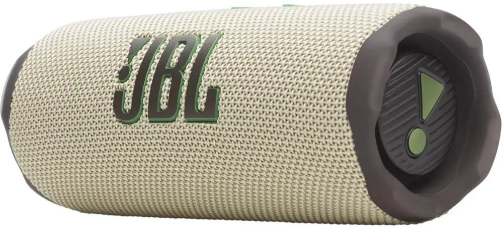 Колонка порт. JBL JBLFLIP7 бежевый/зеленый 35W 1.0 BT (JBLFLIP7SAND)