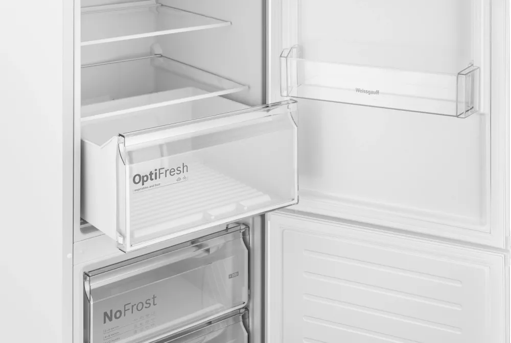 Холодильник Weissgauff WRK 2010 D Inverter NoFrost Soft Close 2-хкамерн. белый