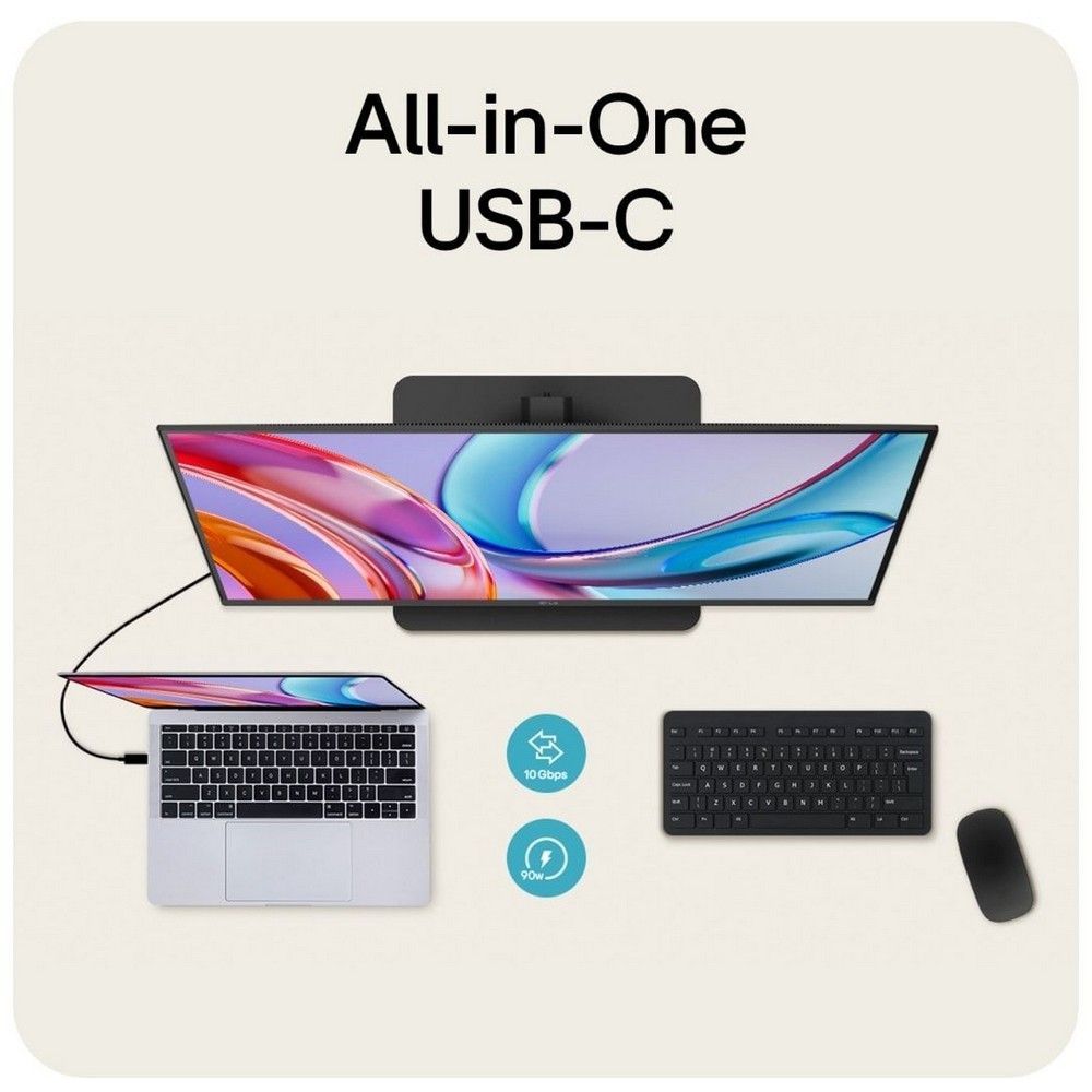 Монитор LG 31.5" 32U720A-B черный VA LED 16:9 HDMI M/M матовая HAS Piv 3000:1 250cd 178гр/178гр 3840x2160 60Hz DP 4K USB 8.1кг