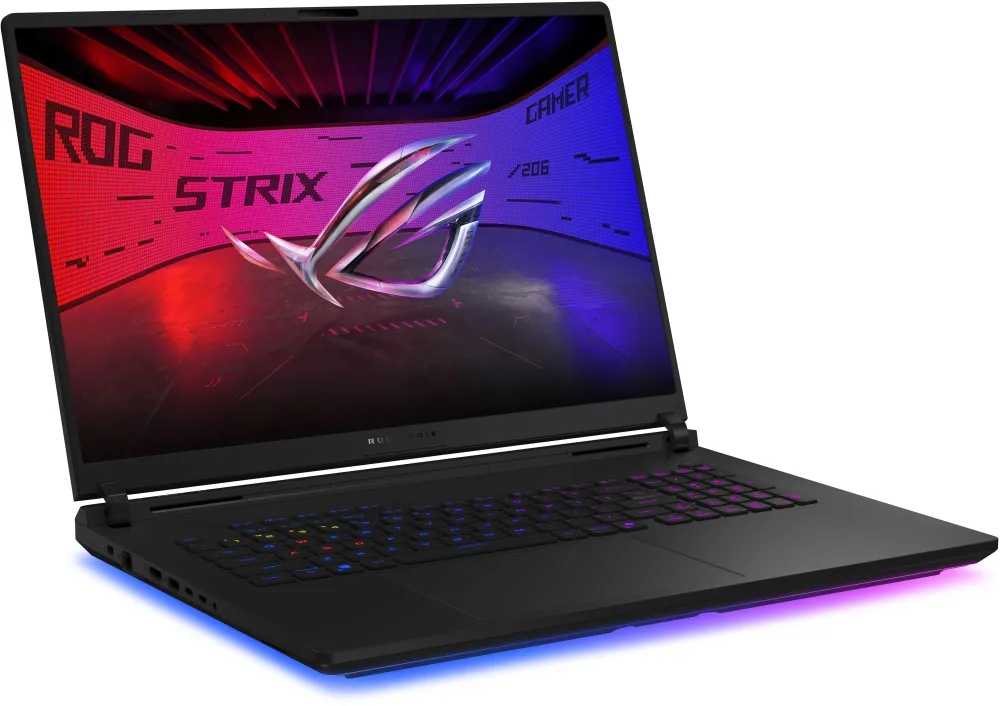 Ноутбук Asus ROG Strix G18 G835LXG-TQ530W Core Ultra 9 290HX Plus 64Gb SSD1Tb NVIDIA GeForce RTX 5090 24Gb 18" IPS WQUXGA (3840x2400) Windows 11 black WiFi BT Cam (90NR0LF1-M00SN0)