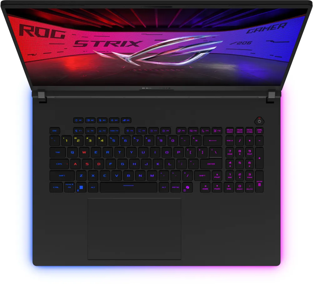 Ноутбук Asus ROG Strix G18 G835LXG-TQ530W Core Ultra 9 290HX Plus 64Gb SSD1Tb NVIDIA GeForce RTX 5090 24Gb 18" IPS WQUXGA (3840x2400) Windows 11 black WiFi BT Cam (90NR0LF1-M00SN0)
