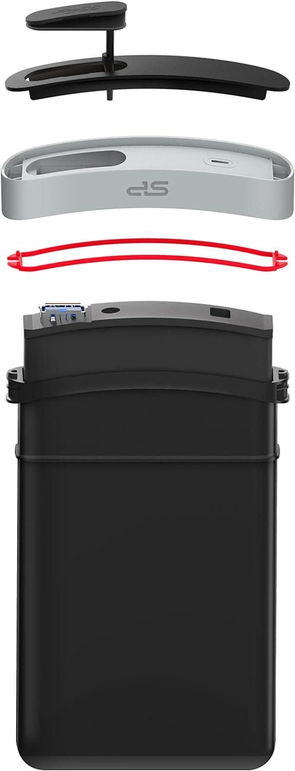 Жесткий диск Silicon Power USB3.0 2000GB SP020TBPHD65BS3G A65B Armor 1.8" черный