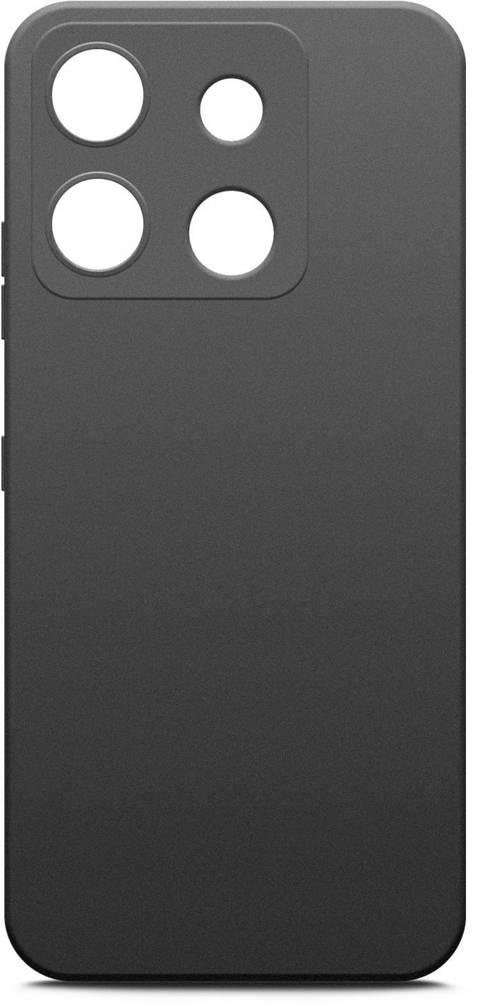Чехол (клип-кейс) BoraSCO для Infinix Smart 7 HD Silicone Case черный (71748)