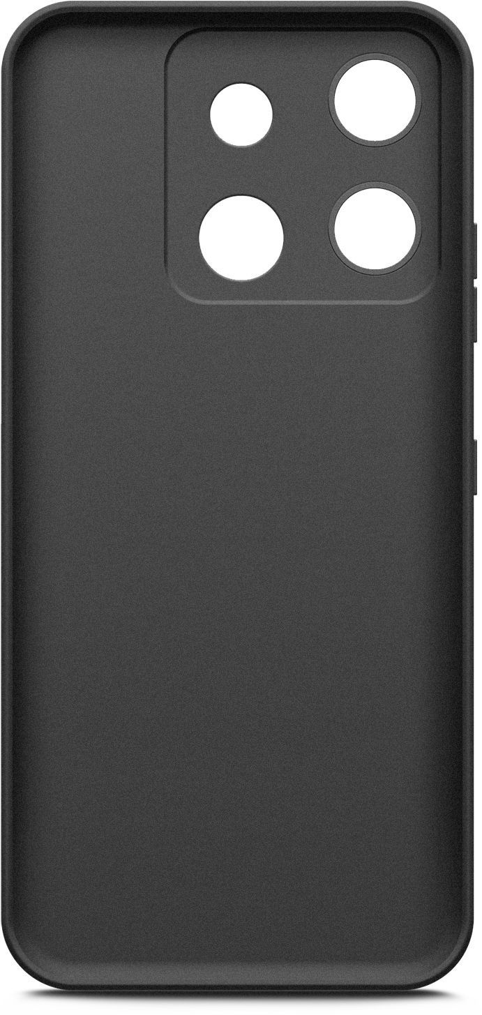 Чехол (клип-кейс) BoraSCO для Infinix Smart 7 HD Silicone Case черный (71748)