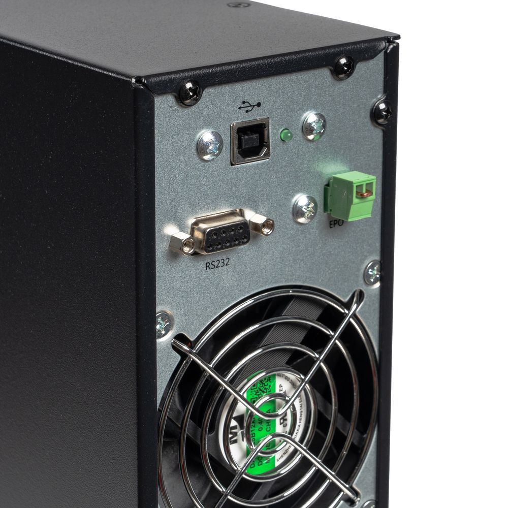 Источник бесперебойного питания (8764) SKAT-UPS 1500-RACK-ON-3X9 P3 - ИБП 1500 Вт, On-Line, синус, встр. АКБ 36В (3x9Ач), 2хSchuko