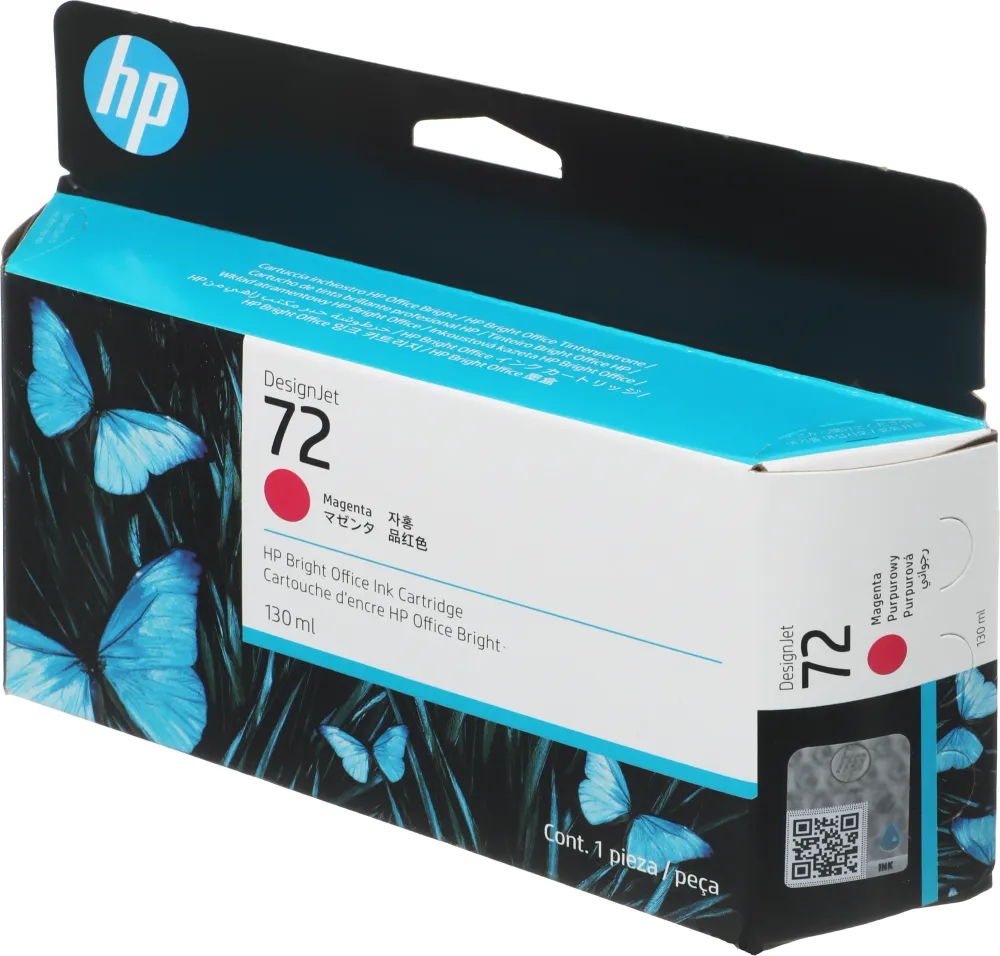 Картридж струйный HP 72 C9372A пурпурный (130мл) для HP DJ T1100/T610