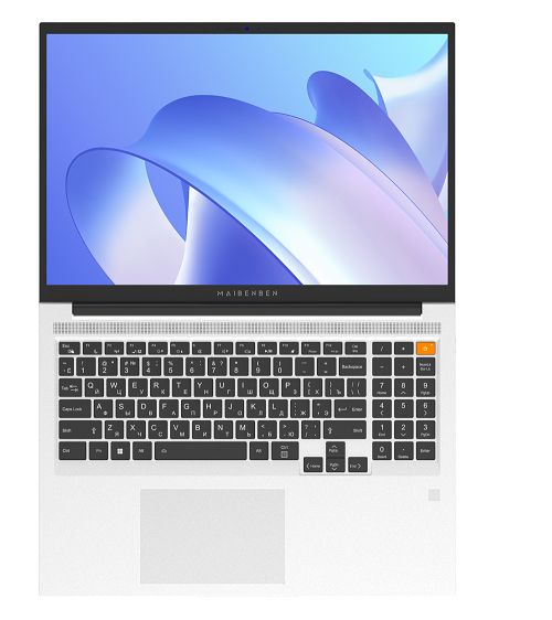 Maibenben B116C [B116C-R576UMF1SPSRE2] 16"(1920x1200 IPS (60Hz))/AMD Ryzen 5 7640HS(4.3Ghz)/16384Mb/512PCISSDGb/Int:AMD Radeon 760M/Cam/BT/WiFi/62WHr/war 2y/1.89kg/Silver/Win11Pro