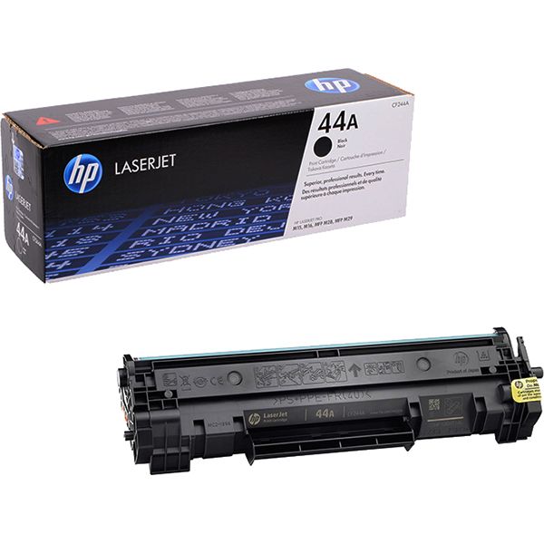 Картридж лазерный HP 44A CF244A черный бар.в компл. (1000стр.) для HP LJ Pro MFP M28a