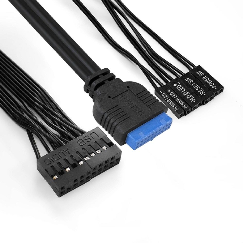 Exegate EX284038RUS Корпус Minitower BA-204U Black, mATX, <AA500, 80mm>, 2*USB+2*USB3.0, Audio