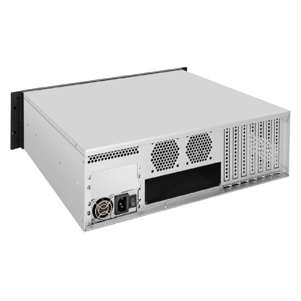 Exegate EX298398RUS Серверный корпус ExeGate Pro 3U450-12 <RM 19", высота 3U, глубина 450, БП 1U-450ADS, 2*USB>