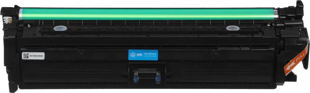 Картридж лазерный Cactus CS-CE741A CE741A голубой (7300стр.) для HP CLJ CP5220/CP5221/CP5223/CP5225/CP5227/CP5229