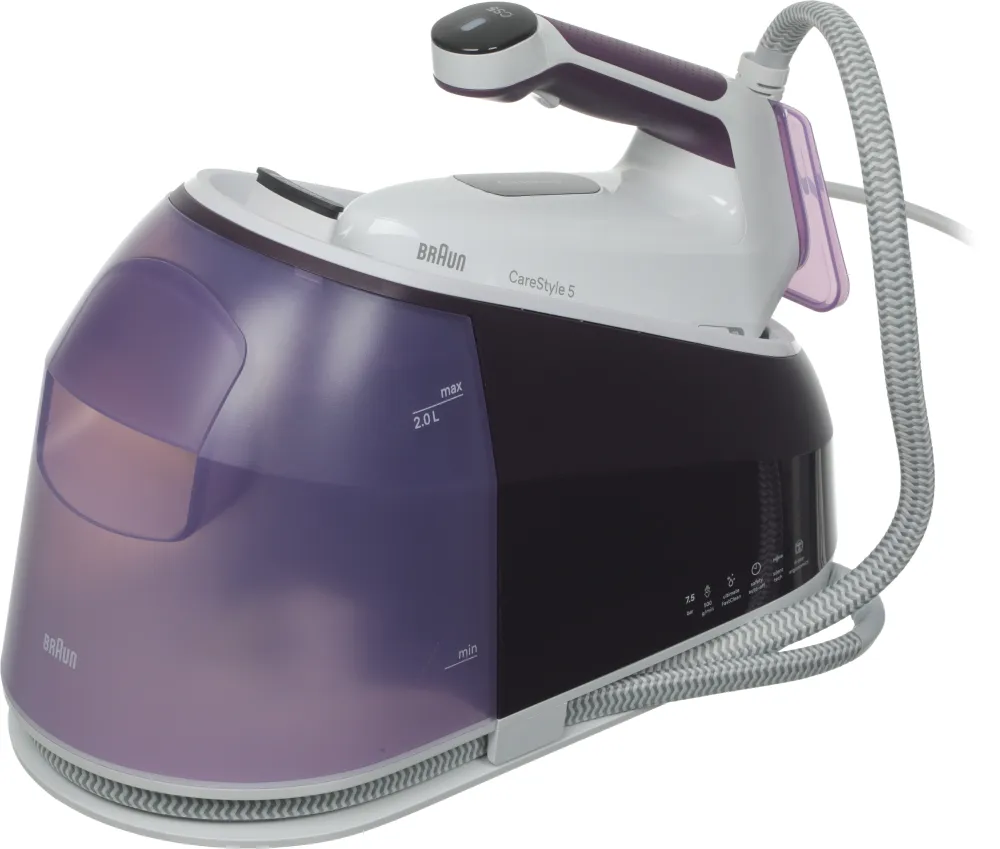Парогенератор Braun CareStyle 5 IS5247VI 2400Вт сиреневый/белый