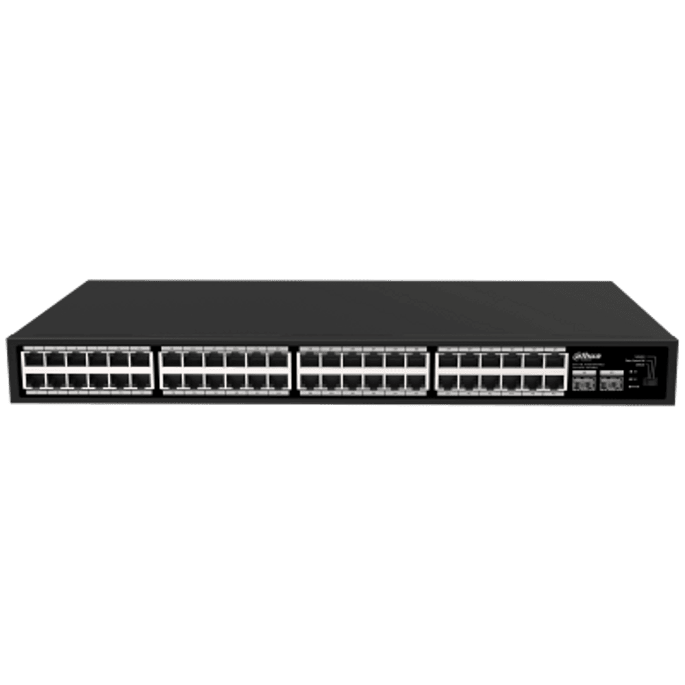 Коммутатор Dahua 48-port Gigabit RJ45 Non-PoE Switch, Metal case