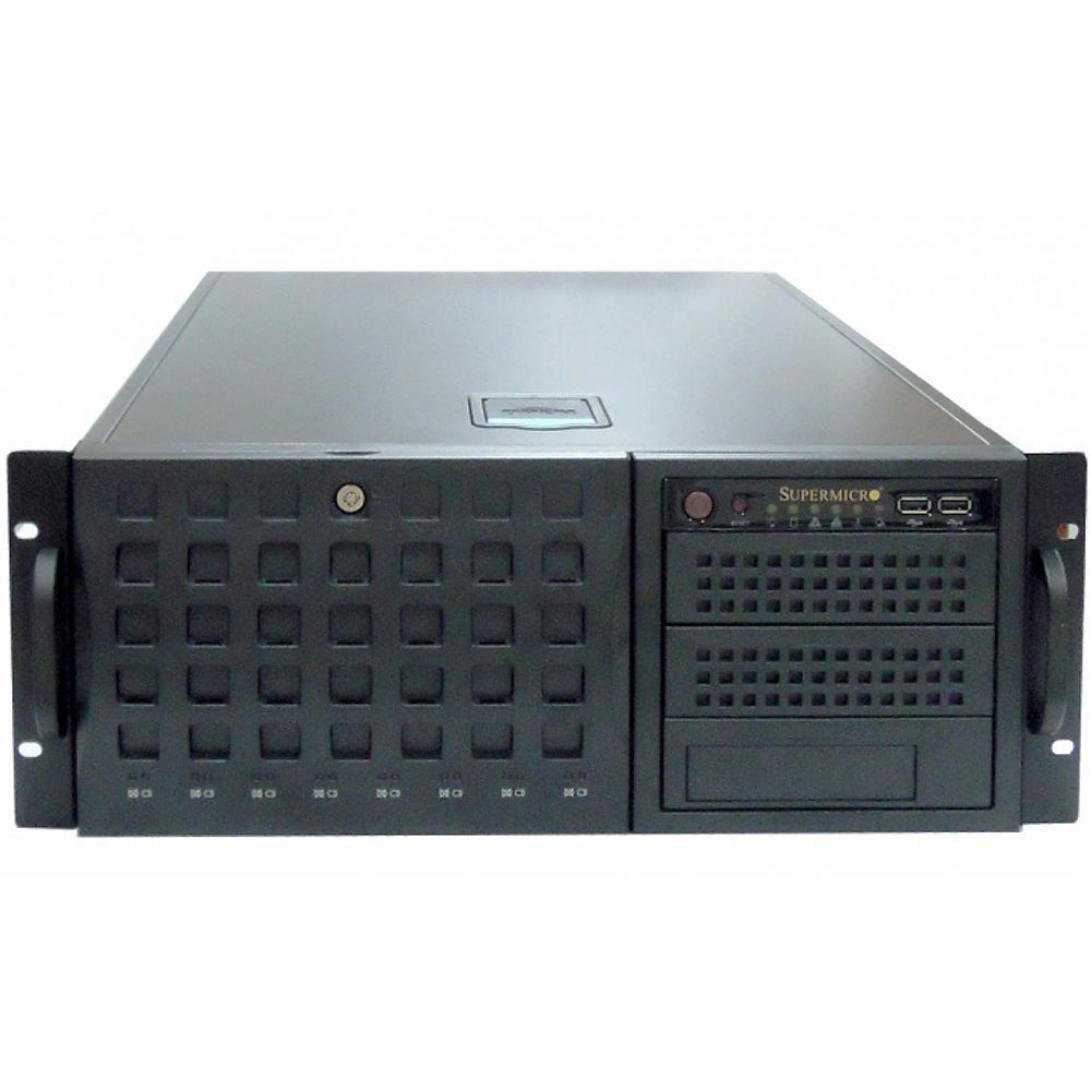 Корпус SuperMicro CSE-745TQ-R1200B BLACK SC745TQ 4U Tower w/Redundanr  1200W