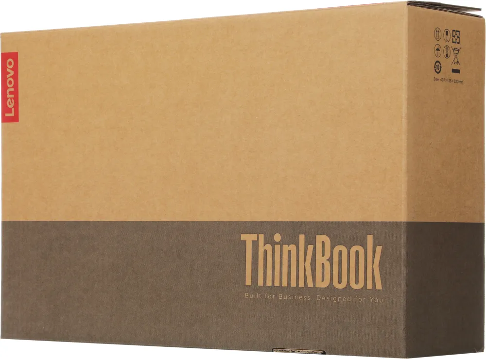 Ноутбук Lenovo Thinkbook 16 G8 IAL Core Ultra 7 255H 16Gb SSD512Gb Intel Arc 140T 16" IPS WUXGA (1920x1200) без ОС grey WiFi BT Cam Bag (21SK0030GQ)