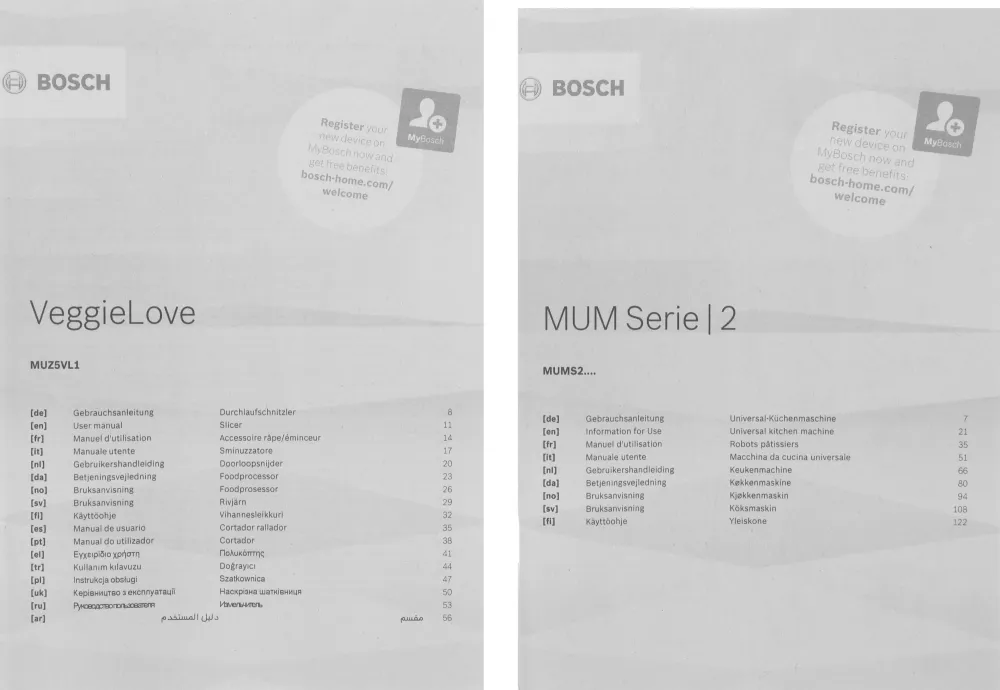 Кухонная машина Bosch Mum Serie 2 MUMS2ER01 планетар.вращ. 700Вт красный
