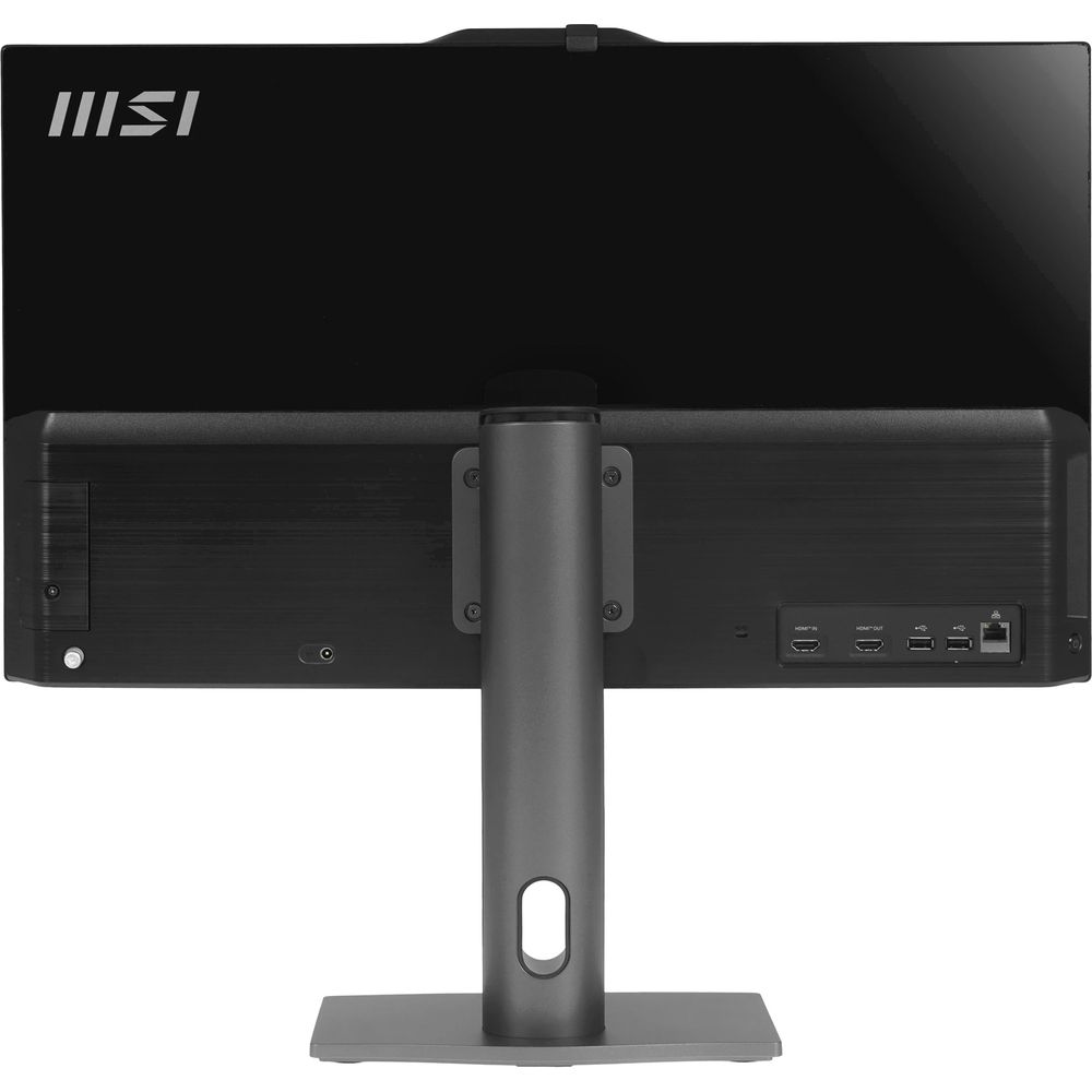 Моноблок/ Modern AM272P 1M-1460XRU   27"(1920x1080 IPS)/Intel Core 7 150U(1.8Ghz)/16384Mb/512PCISSDGb/noDVD/Int:Intel® Graphics/Cam/BT/WiFi/war 1y/7.5kg/Black/noOS + Wireless KB+M