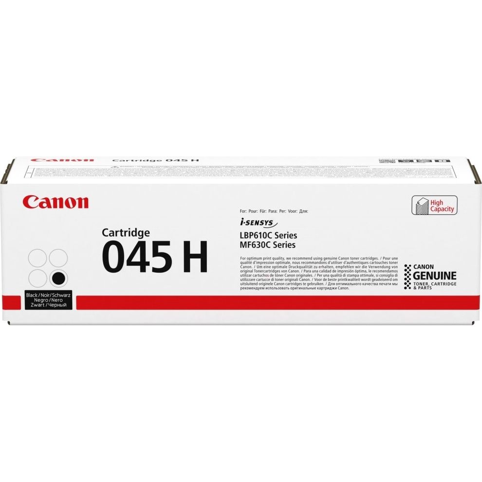 Картридж лазерный Canon 045HBK 1246C002 черный бар.в компл. (2800стр.) для Canon i-SENSYS MF630